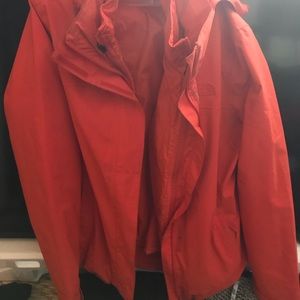 Red North Face Jacket